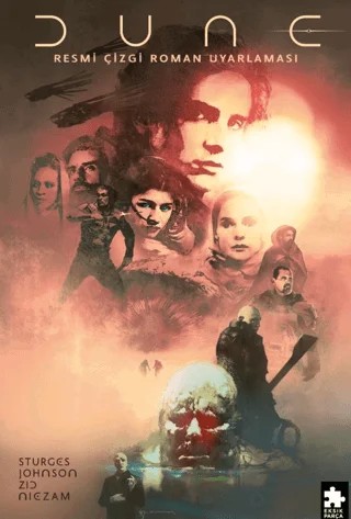 Dune Resmi Çizgi Roman Uyarlaması – Lilah Sturges – Eksik Parça Yayınları kitap kapağı