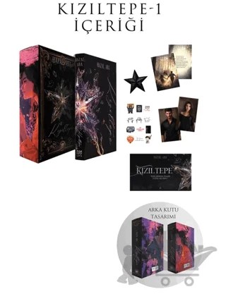Kızıltepe 1 - Mahalle Serisi Kutulu Set – Hazal Aba – Lapis Kitap kitap kapağı