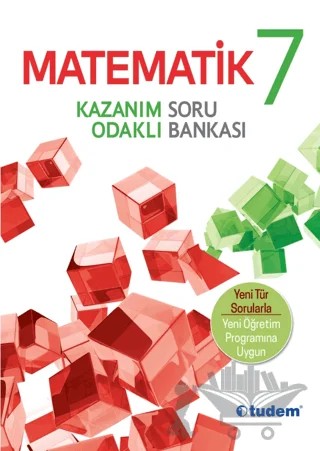 7. Sınıf Matematik Kazanım Odaklı Soru Bankası – Kolektif – Tudem Yayınları - Bayilik kitap kapağı