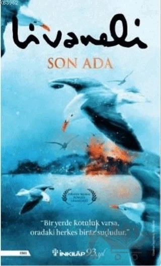 Son Ada – Zülfü Livaneli – İnkılap Kitabevi kitap kapağı