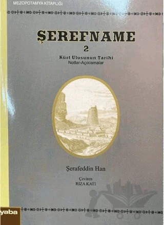 Şerefname 2 – Şerafeddin Han – Yaba Yayınları kitap kapağı