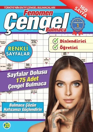 Fenomen Çengel Bulmaca 20 – Bertan Kodamanoğlu – Maxi Yayıncılık kitap kapağı