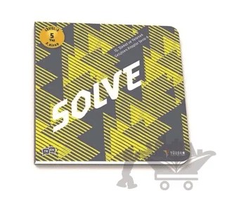 Solve - IQ Dikkat ve Yetenek Geliştiren Kitaplar Serisi 6 (Level 2) 5+ Yaş – Kolektif – TÜZDER Yayınları kitap kapağı