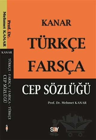 Türkçe-Farsça / Farsça-Türkçe - Cep Sözlüğü – Mehmet Kanar – Say Yayınları kitap kapağı