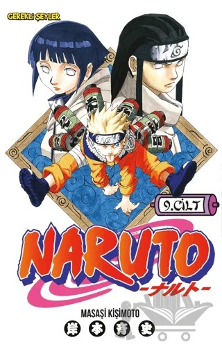 Naruto 9. Cilt – Masaşi Kişimoto – Gerekli Şeyler Yayıncılık kitap kapağı