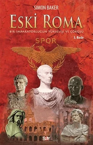 Eski Roma – Simon BAKER – Say Yayınları kitap kapağı