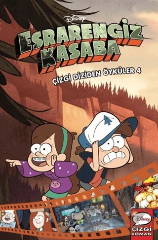 Disney - Esrarengiz Kasaba Çizgi Diziden Öyküler 4 – Kolektif – Beta Kids kitap kapağı