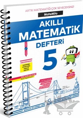 5. Sınıf Matematik Defteri Matemito – Mehmet Ali Varışlı, Samet Demir – Arı Yayıncılık kitap kapağı