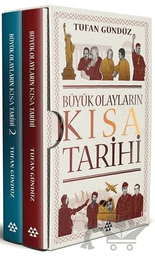 Büyük Olayların Kısa Tarihi 1 - 2 – Tufan Gündüz – Yeditepe Yayınevi kitap kapağı