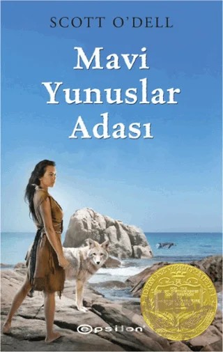 Mavi Yunuslar Adası – Scott O'Dell – Epsilon Yayınevi kitap kapağı