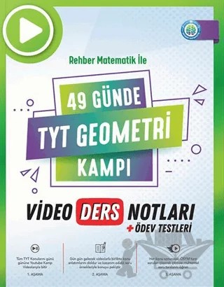49 Günde TYT Geometri Video Ders Notları – Kolektif – Rehber Matematik kitap kapağı