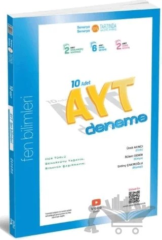AYT 10’lu Fen Bilimleri Deneme – Ümit Akıncı, Bülent Demir – Üç Dört Beş Yayınları kitap kapağı