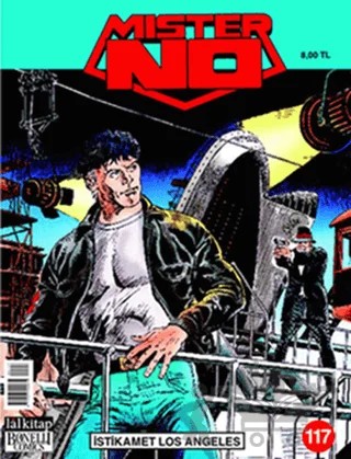 Mister No Sayı: 117 İstikamet Los Angeles – Lal Kitap kitap kapağı