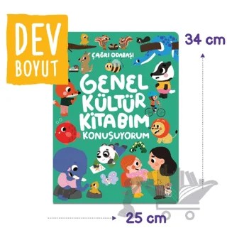 Genel Kültür Kitabım – Konuşuyorum – Çağrı Odabaşı – Sincap Kitap kitap kapağı