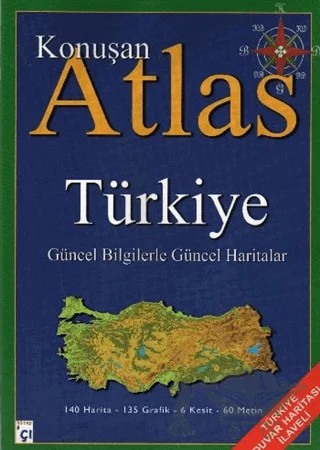 Konuşan Atlas Türkiye – Yalçın Çiringel – Beyaz Adam Kitabevi kitap kapağı