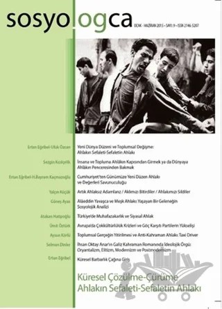 Sosyologca Dergisi Sayı : 9 – Doğu Kitabevi kitap kapağı