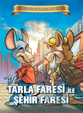 Tarla Faresi ile Şehir Faresi – Ezop – Parıltı Yayınları kitap kapağı