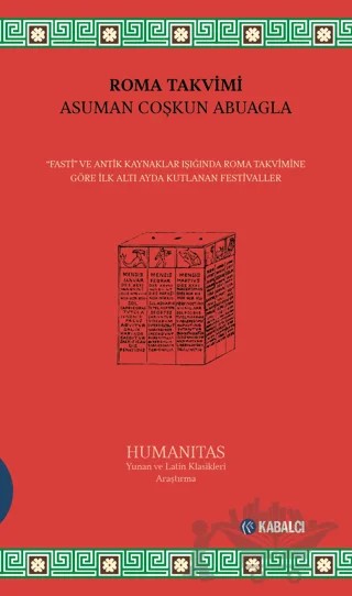Roma Takvimi – Asuman Coşkun Abuagla – Kabalcı Yayınevi - Doruk Yayınları kitap kapağı