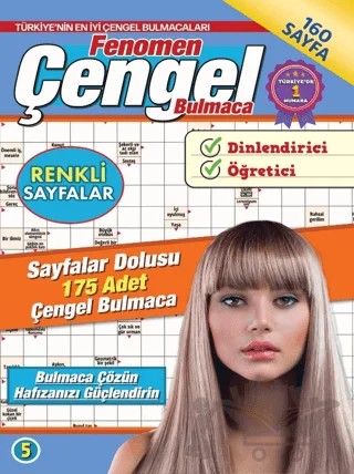 Fenomen Çengel Bulmaca 5 – Bertan Kodamanoğlu – Maxi Yayıncılık kitap kapağı