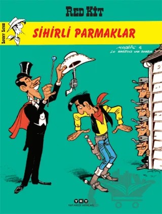 Red Kit Sayı 79 : Sihirli Parmaklar – Lo Hartog Van Banda, Morris – Yapı Kredi Yayınları kitap kapağı