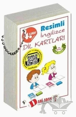 4. Sınıf İngilizce Dil Kartı – Kolektif – Dahi Adam Yayıncılık kitap kapağı