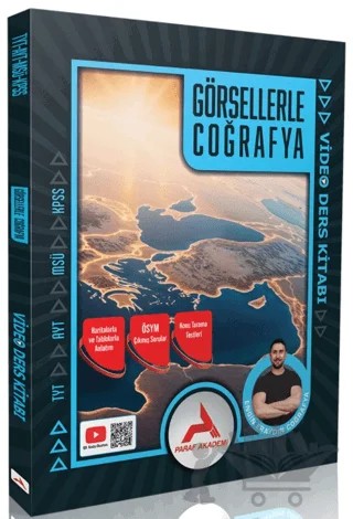 TYT Görsellerle Coğrafya Video Ders Kitabı – Engin Eraydın – Paraf Akademi kitap kapağı