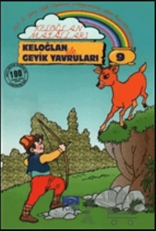 Keloğlan Masalları 9: Keloğlan ile Geyik Yavrular – Anonim – Parıltı Yayınları kitap kapağı