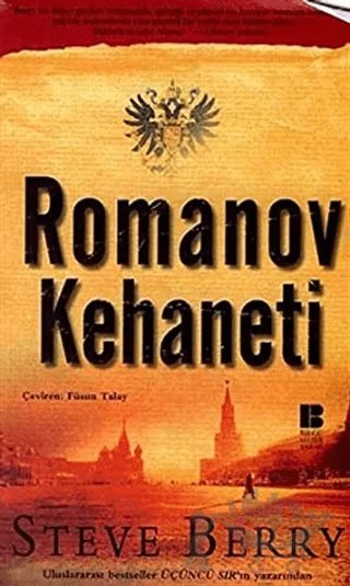 Romanov Kehaneti – Steve Berry – Bilge Kültür Sanat kitap kapağı