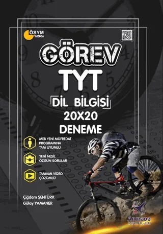 Görev TYT Dil Bilgisi 20X20 Deneme – Kolektif – Armada Yayınları kitap kapağı