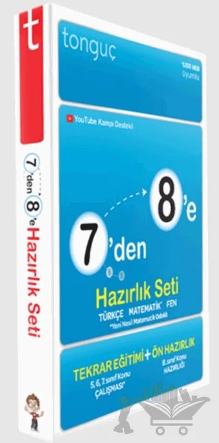 7'den 8'e Hazırlık Seti – Kolektif – Tonguç Akademi kitap kapağı