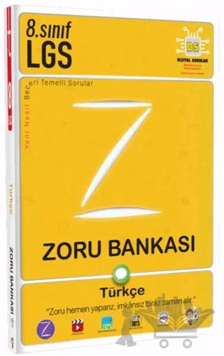 8. Sınıf LGS Türkçe Zoru Bankası – Kolektif – Tonguç Akademi kitap kapağı