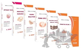 AÖF 2. Sınıf Siyaset Bilimi ve Kamu Yönetimi Güz Dönemi 3. Yarıyıl Tüm Dersler Konu Anlatımlı Soru Bankası (212) – Kolektif – Egem Eğitim Yayınları kitap kapağı