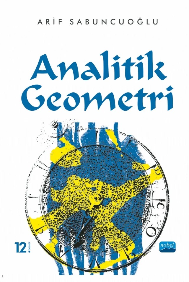 Analitik Geometri – Arif Sabuncuoğlu – Nobel Akademik Yayıncılık kitap kapağı