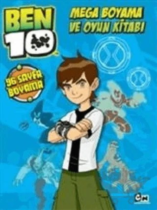 Ben 10 - Mega Boyama ve Oyun Kitabı – Kolektif – Doğan Egmont Yayıncılık kitap kapağı