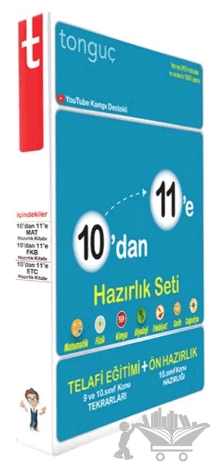 10'dan 11'e Hazırlık Seti – Kolektif – Tonguç Akademi kitap kapağı