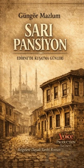 Sarı Pansiyon – Güngör Mazlum – Voice Production Yayınevi kitap kapağı