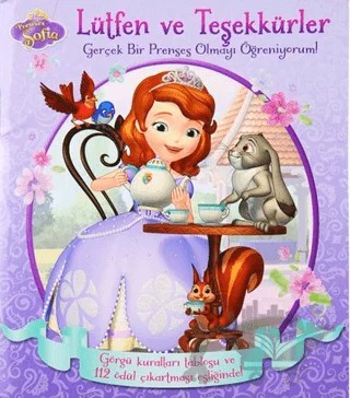 Disney Prenses Sofia - Lütfen ve Teşekkürler – Kolektif – Doğan Egmont Yayıncılık kitap kapağı