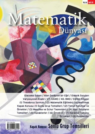 Matematik Dünyası Dergisi Sayı: 117 – Nesin Yayınevi kitap kapağı