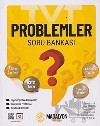 TYT Problemler Soru Bankası – Kolektif – Madalyon Yayınları kitap kapağı