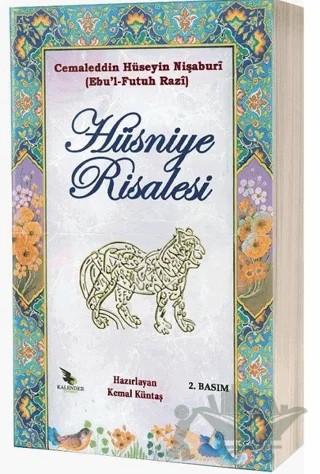 Hüsniye Risalesi – Cemaleddin Hüseyin Nişaburi – Kalender Yayınevi kitap kapağı