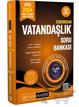 2024 Ezberbozan KPSS Genel Yetenek Genel Kültür Vatandaşlık Soru Bankası – Kolektif – Pegem Akademi Yayıncılık kitap kapağı