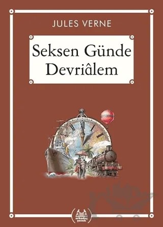 Seksen Günde Devrialem (Gökkuşağı Cep Kitap) – Jules Verne – Arkadaş Yayınları kitap kapağı