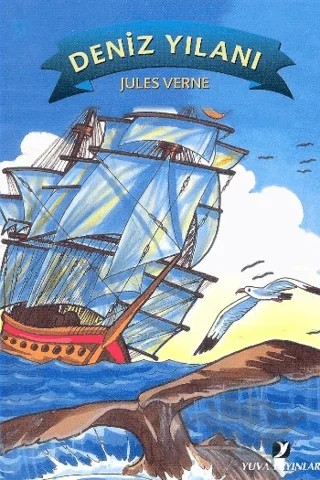 Deniz Yılanı – Jules Verne – Yuva Yayınları kitap kapağı