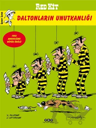 Red Kit Daltonların Unutkanlığı – Jean Leturgie, X. Fauche – Yapı Kredi Yayınları kitap kapağı
