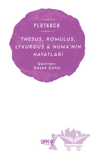 Thesus, Romulus, Lykurgus ve Numa’nın Hayatları – Plutarch – Gece Kitaplığı kitap kapağı