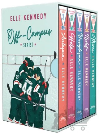 Off-Campus Serisi Kutu Set - 5 Kitap – Elle Kennedy – Yabancı Yayınları kitap kapağı