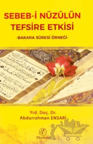 Sebeb-i Nüzulün Tefsire Etkisi – Abdurrahman Ensari – Nida Akademi kitap kapağı