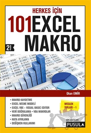 Herkes İçin 101 Excel Makro – Okan Emir – Pusula Yayıncılık kitap kapağı