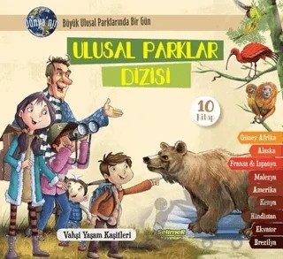 Ulusal Parklar Dizisi - 10 Kitap Takım – Kolektif – Selimer Yayınları kitap kapağı