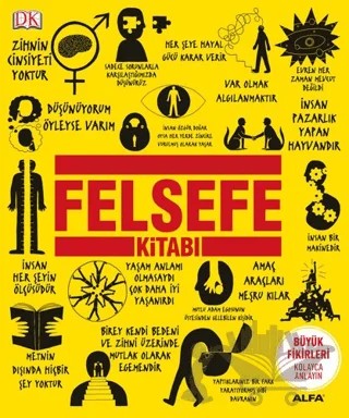 Felsefe Kitabı – Will Buckinghan – Alfa Yayınları kitap kapağı